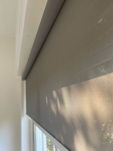 Cortina Roller Sunscreen desplegada - miniatura 2