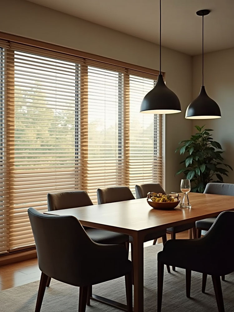 Cortina Veneciana desplegada